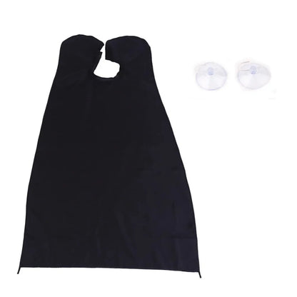 120x80cm Waterproof Floral Cloth Man Beard Bathroom Black Beard Apron Hair Shave Apron for Man Household Cleaning Protecter