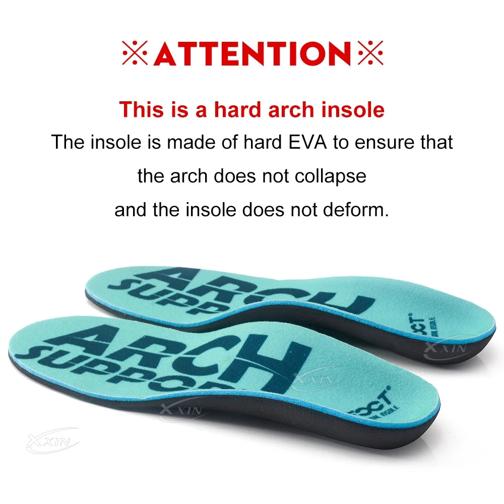 【Xxin】Arch Support Insoles Flat Foot Shoe Insoles Orthopedic Shoe Pad Women Men Sport Insole size 35-46