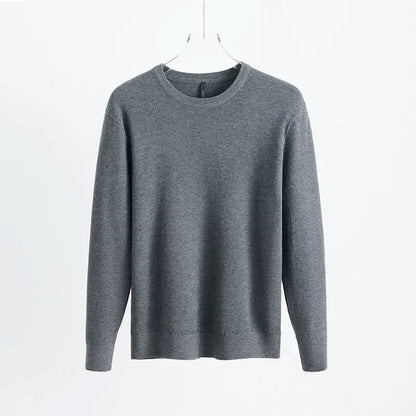 KUBRO Sweater Men Casual High Quality Cotton Pullover Knitted Sweaters Male 2023 Winter Fashion Brand Men‘s Pullover Sweaters