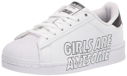 adidas Originals Superstar Sneaker Blanc/Blanc/Noir (Les Filles sont Formidables) 10.5 US Unisexe Petit Enfant