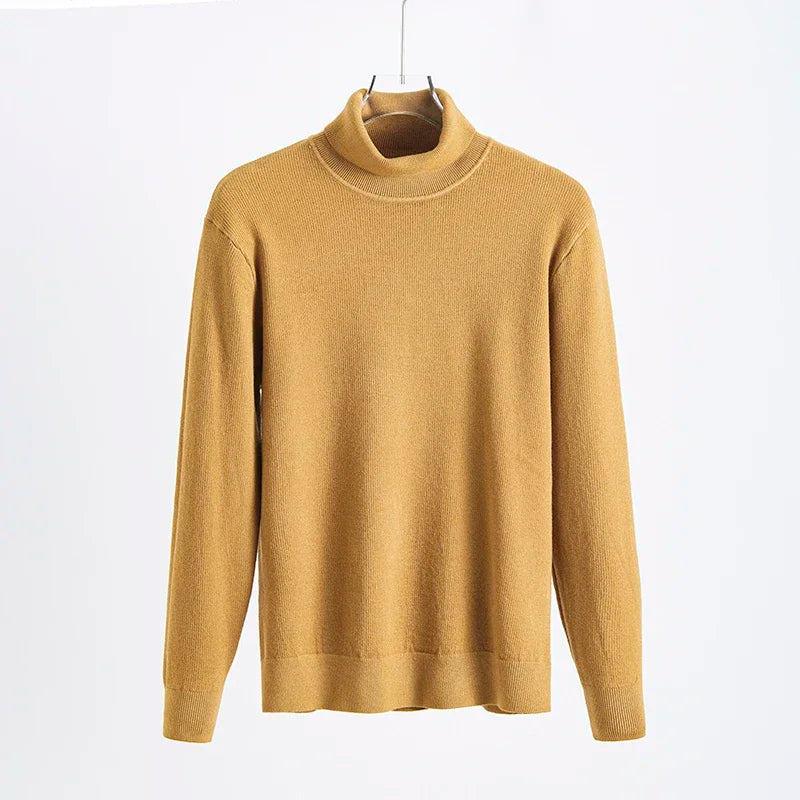 KUBRO Sweater Men Casual High Quality Cotton Pullover Knitted Sweaters Male 2023 Winter Fashion Brand Men‘s Pullover Sweaters