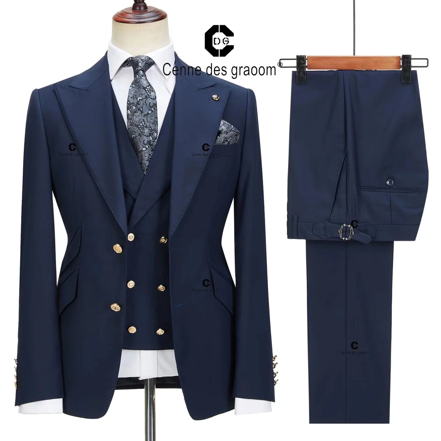 Men suits Autumn New Brand Fashion  High quality Boutique Groom Casual Slim fit  Wedding party Dress prom Tuxedo