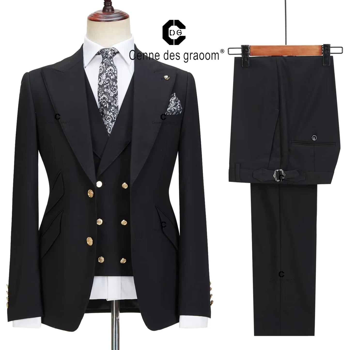 Men suits Autumn New Brand Fashion  High quality Boutique Groom Casual Slim fit  Wedding party Dress prom Tuxedo