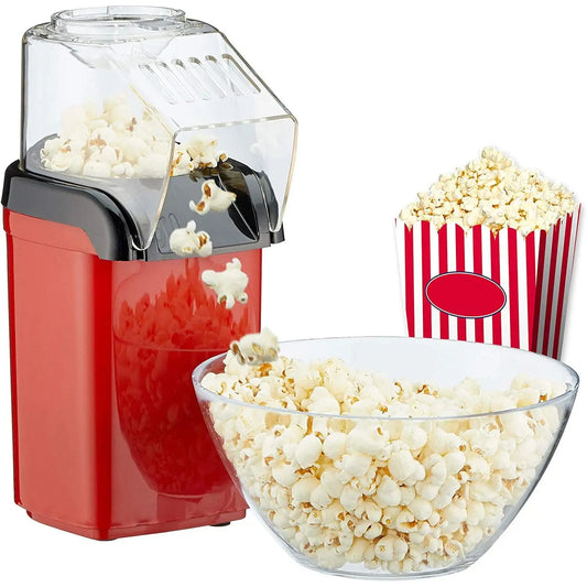 1200w hot air fat free fast brewing powerful household popcorn making machine including measuring cup shipping from Spain