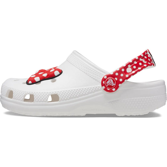 Crocs Kids Disney Sabot | Chaussures Mickey Minnie Mouse Blanc/Rouge 7 US Toddler Unisexe