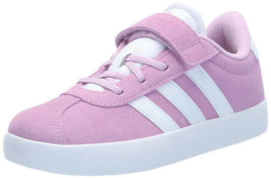 adidas Vl Court 3.0 Sneaker à Scratch Bliss Lilac/Blanc/Gris 13 US Unisexe Petit Enfant