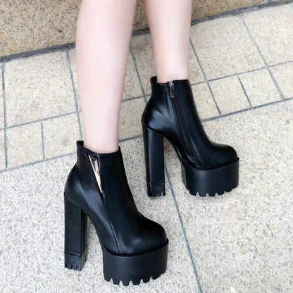 2024 new show women's shoes fashion sexy 15 cm super high heel single shoes black stage catwalk high heels