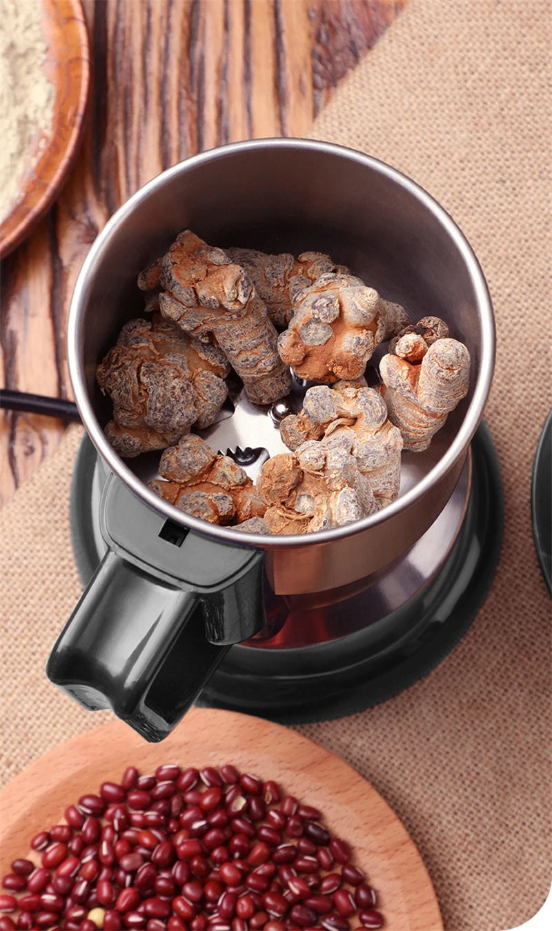 Electric Coffee Grinder Kitchen Cereals Nuts Beans Spices Grains Grinding Machine Multifunctional Home Coffe Grinder Machine