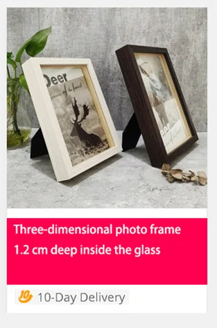 Wooden Photo Frame For Wall Hanging 10X15 15X20 20X25cm A4 Wood Picture Frame Stand For Pictures Photo Decor Commemorative Gift