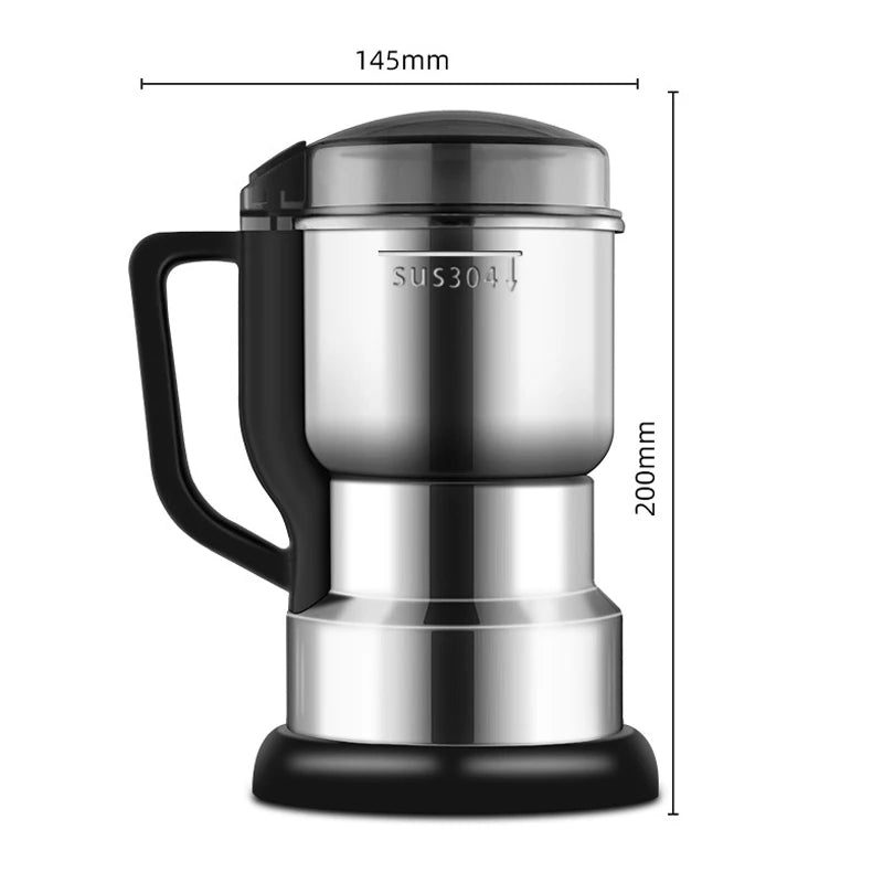 Electric Coffee Grinder Kitchen Cereals Nuts Beans Spices Grains Grinding Machine Multifunctional Home Coffe Grinder Machine