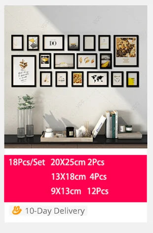 Wooden Photo Frame For Wall Hanging 10X15 15X20 20X25cm A4 Wood Picture Frame Stand For Pictures Photo Decor Commemorative Gift