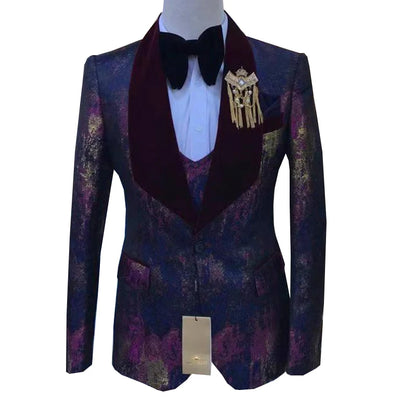 Men suits Autumn New Brand Fashion  High quality Boutique Groom Casual Slim fit  Wedding party Dress prom Tuxedo