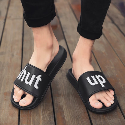 Summer Men and Women Slippers Outdoor Massage Clogs Indoor Slides Home Loafers Garden Shoes Lover Beach Sandals 46 Flip Flops