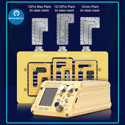 WL HT007 Pre-Heating Soldering Station Motherboard Tin Planting Layered Heating Table for iPhone 16 15 14 13 12 11 Pro Max