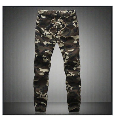 Camouflage Military Jogger Pants Men 2025 Pure Cotton Mens Spring Autumn Pencil Harem Pant Men Comfortable Trousers Camo Joggers