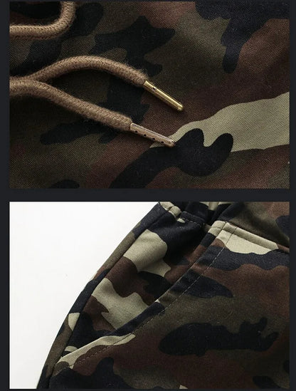 Camouflage Military Jogger Pants Men 2025 Pure Cotton Mens Spring Autumn Pencil Harem Pant Men Comfortable Trousers Camo Joggers