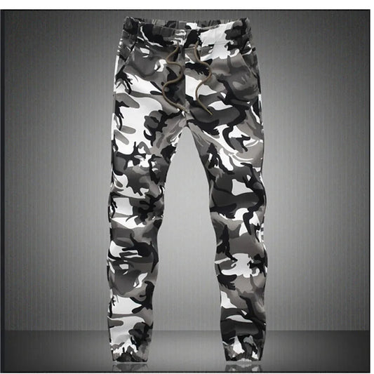 Camouflage Military Jogger Pants Men 2025 Pure Cotton Mens Spring Autumn Pencil Harem Pant Men Comfortable Trousers Camo Joggers