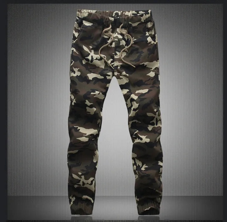 Camouflage Military Jogger Pants Men 2025 Pure Cotton Mens Spring Autumn Pencil Harem Pant Men Comfortable Trousers Camo Joggers