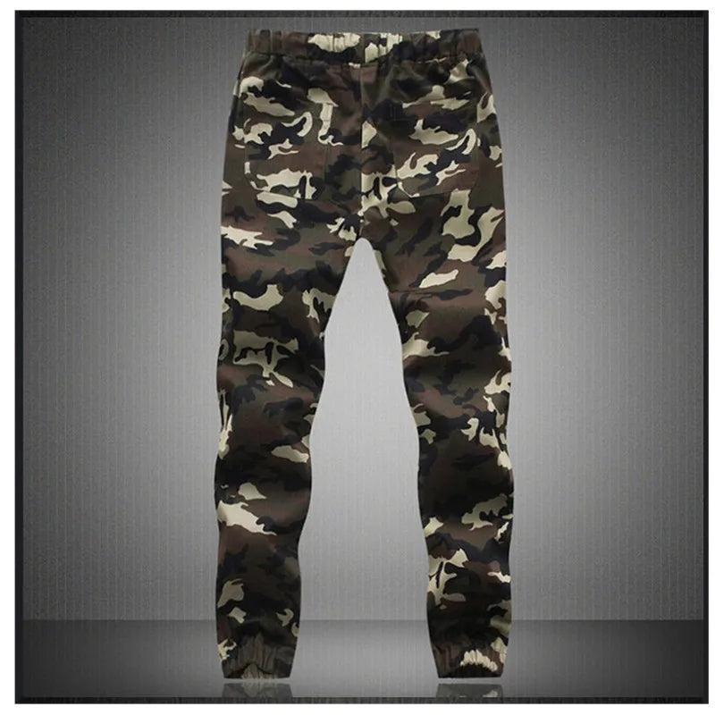 Camouflage Military Jogger Pants Men 2025 Pure Cotton Mens Spring Autumn Pencil Harem Pant Men Comfortable Trousers Camo Joggers