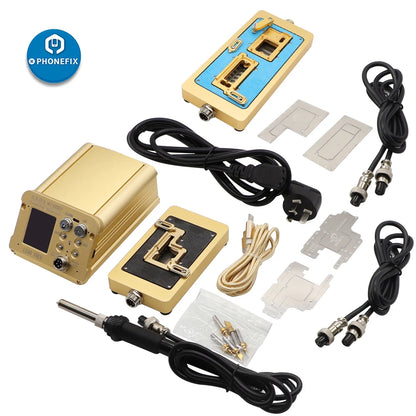 WL HT007 Pre-Heating Soldering Station Motherboard Tin Planting Layered Heating Table for iPhone 16 15 14 13 12 11 Pro Max