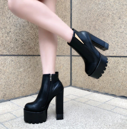 2024 new show women's shoes fashion sexy 15 cm super high heel single shoes black stage catwalk high heels