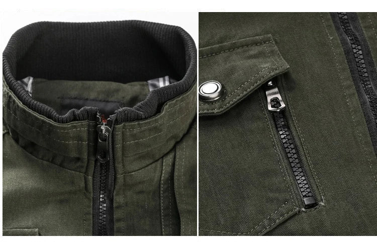 2024 Spring Autumn New Bomber Jacket Men Fashion Slim Windbreaker Jacket Coat Men Clothing Tactics Military Casual Jacket Men