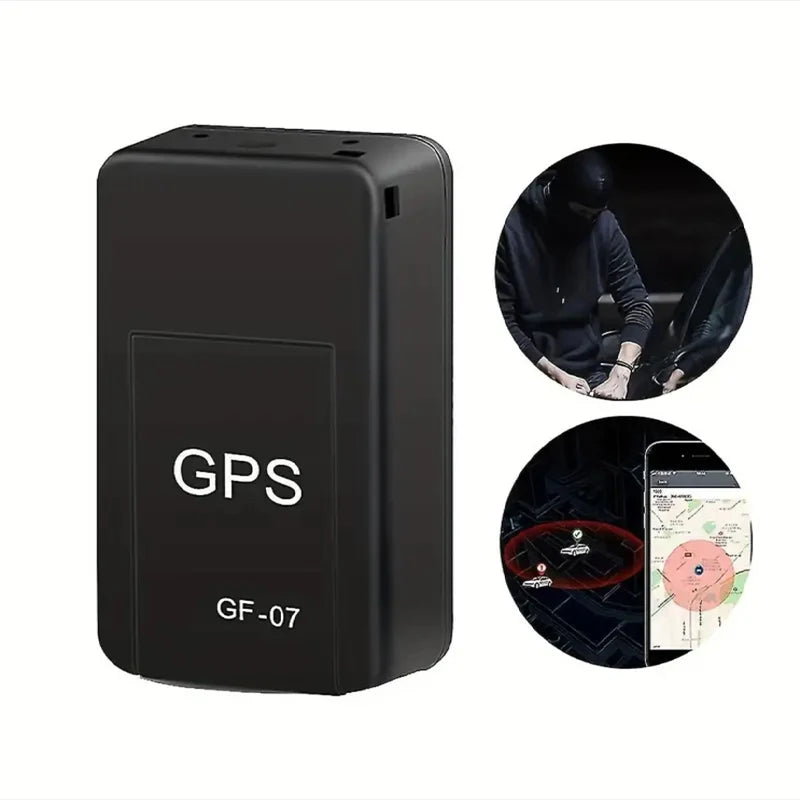 Mini traceur GPS de voiture Gf07, dispositif de suivi GPS en temps réel, positionneur magnétique avec message SIM, antivol, localisateur GPS quotidien
