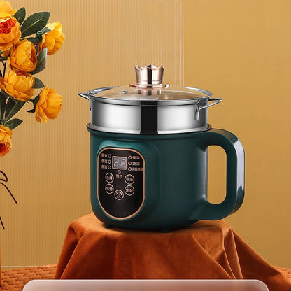 Electric Hot Pot Cooker Multicooker Hotpot Stew Heating Eggs Soup Pan Noodles  Steamer Rice Cookers Cooking Pot EU Plug