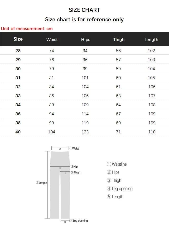 2024 Spring Summer New Style Classic Slim Jeans for Men Korean Fashion Simple Solid Color Straight Skinny Denim Trousers Male