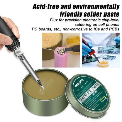 1/2/3pcs Soldering Flux Lead-Free Solder Paste Flux Tin Solder Paste Welding Flux For Electronics SMD PCB LED Soldering Repair