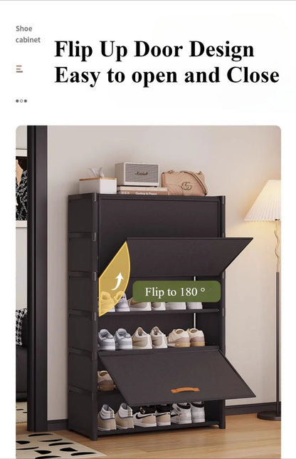 Multi Layer Shoe Rack Dust and Insect Proof Storage Shelf Space Saving Home Shoes Stand Thicken Non-woven Fabric Shoe Cabinet