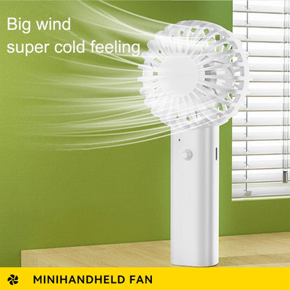 Portable Handheld Fan Small Cooling Fan USB Rechargeable Eyelash Eyelash Mute Cooler  Handheld Fan Mini USB Rechargeable Desk