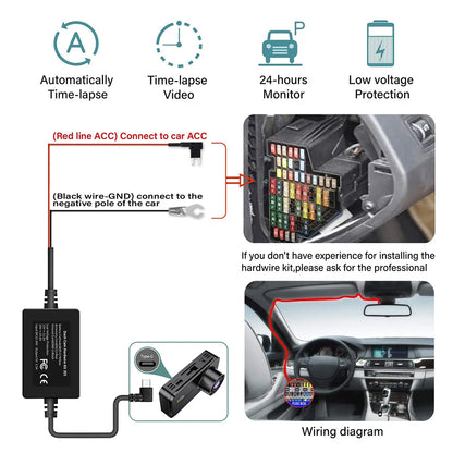 3 caméras Dash Cam 1080P caméra de recul avant et arrière Vision nocturne moniteur de stationnement voiture DVR 3 voies enregistreur vidéo de voiture avec cadeau
