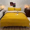 100%Cotton Duvet Cover Simple Style Quilt Cover with Ruffles Queen/King Size Cotton Bed Cover dekbedovertrek 240x220