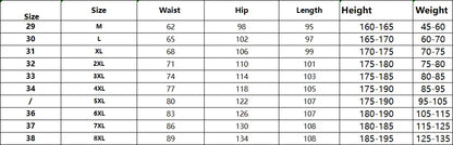 Spring Summer Black Blue Cargo Jeans Men Streetwear Denim Jogger Pants Men Baggy Harem Jean Trousers Plus Size 6XL 7XL 8XL