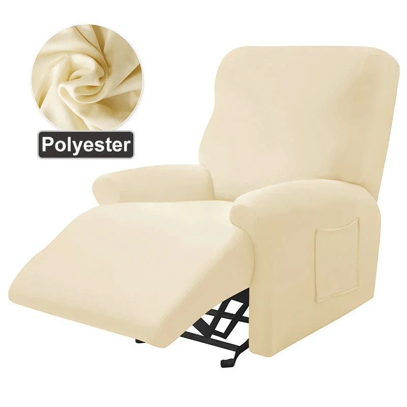 LEVIVEl Jacquard Recliner Sofa Cover Elastic Reclining Stretch Armchair adjustable Sofa Covers Chair Cover for Living Room Decor