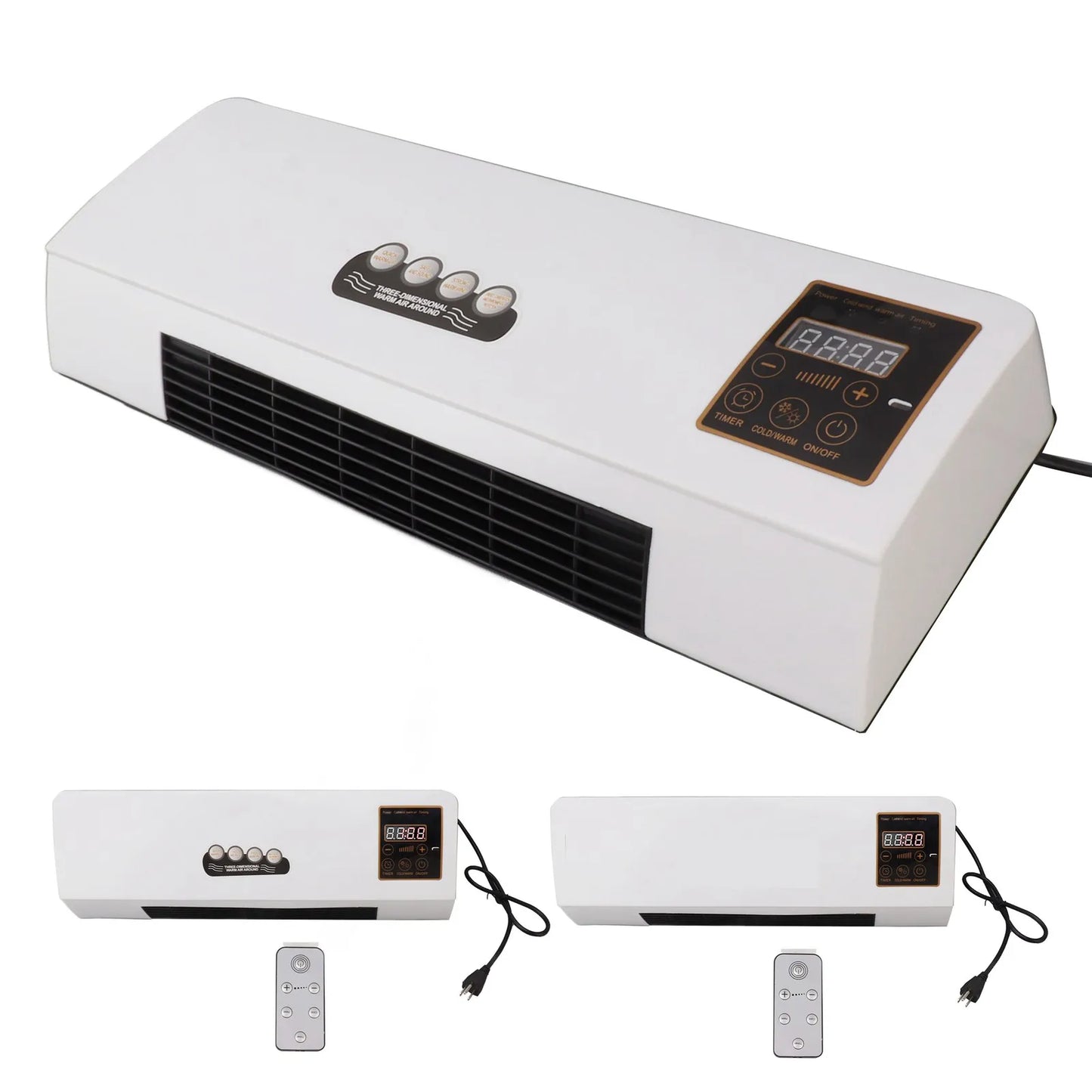 AC 110V Wall Mounted Heating Machine  Use Highly Efficient Wide Angles Mobile Small  Conditioner