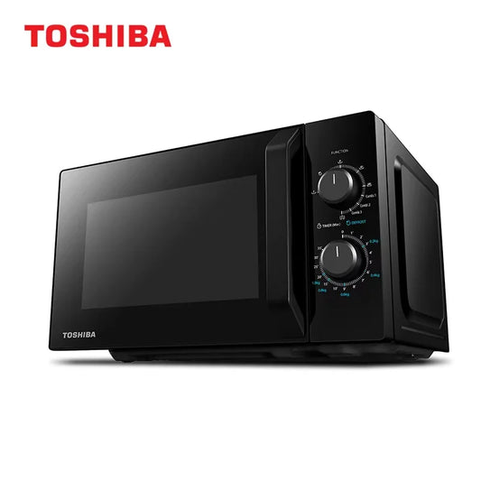 Toshiba MW2-MG20P Microwave Oven with Crispy Grill & Combination Function, 5 Power Levels, 1000 W Grill Power, MW2-MG20P (BK)