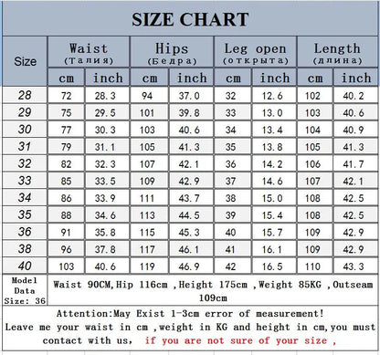 High Quality Mens Jeans Fashion Straight Denim Pants Men Classic Casual Jeans Male Plus Size Denim Trousers Ripped Jeans 28-40