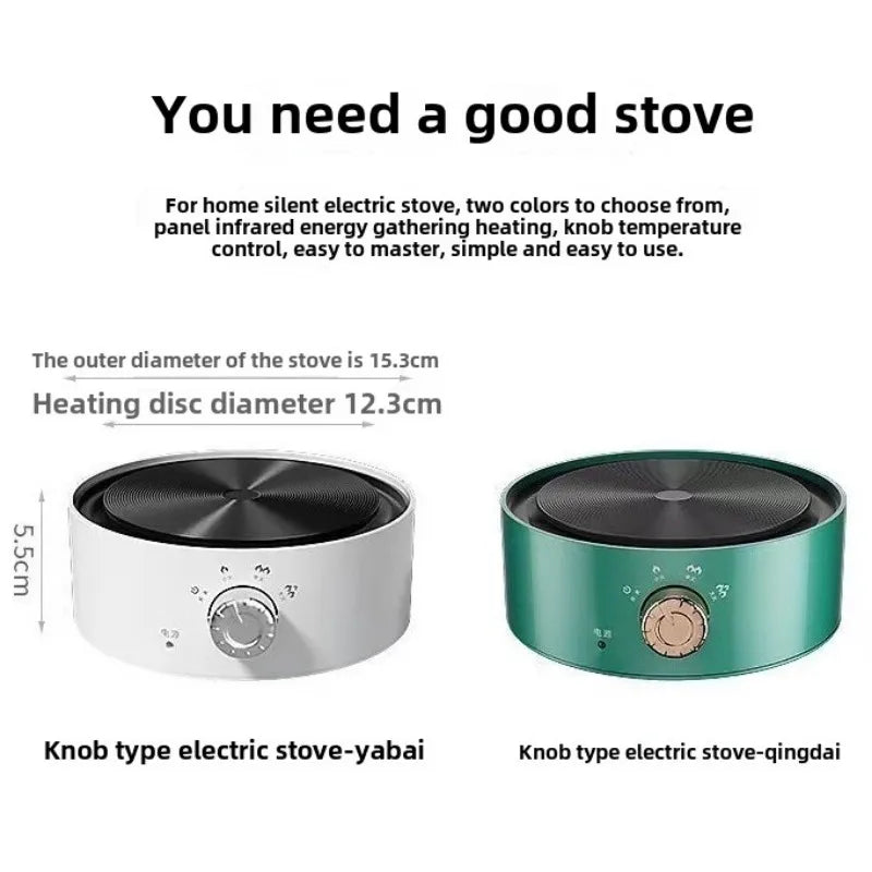 Electric Mini Coffee Heater Milk Tea Mocha Heating Stove Hot Plate Multifunctional Cooking Pot Oven Small Furnace Cooker