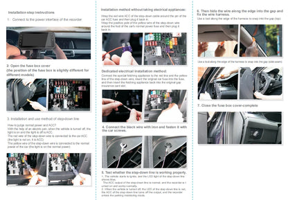 Caméra de tableau de bord de voiture 4CH boîte noire 4*1080P avec GPS WIFI caméra de tableau de bord enregistreur de conduite Vision nocturne moniteur de stationnement accessoires de voiture