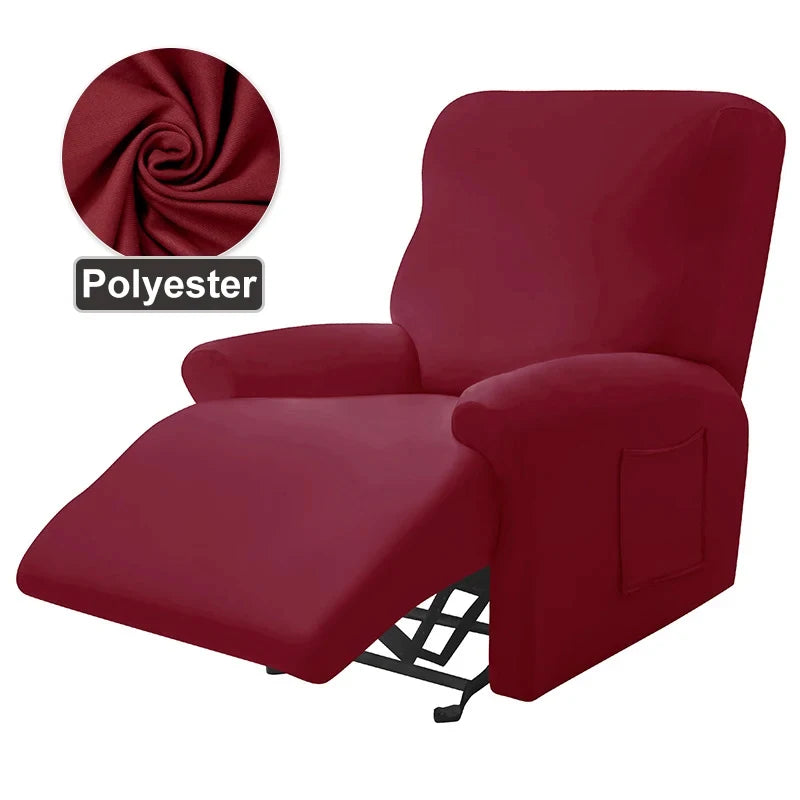 LEVIVEl Jacquard Recliner Sofa Cover Elastic Reclining Stretch Armchair adjustable Sofa Covers Chair Cover for Living Room Decor