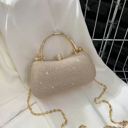 Cute Small PVC Shoulder Crossbody Bags for Women 2025 Hit Luxury Party Evening Handbags and Purses Female Travel Clutch