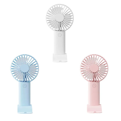 Portable Handheld Fan Small Cooling Fan USB Rechargeable Eyelash Eyelash Mute Cooler  Handheld Fan Mini USB Rechargeable Desk