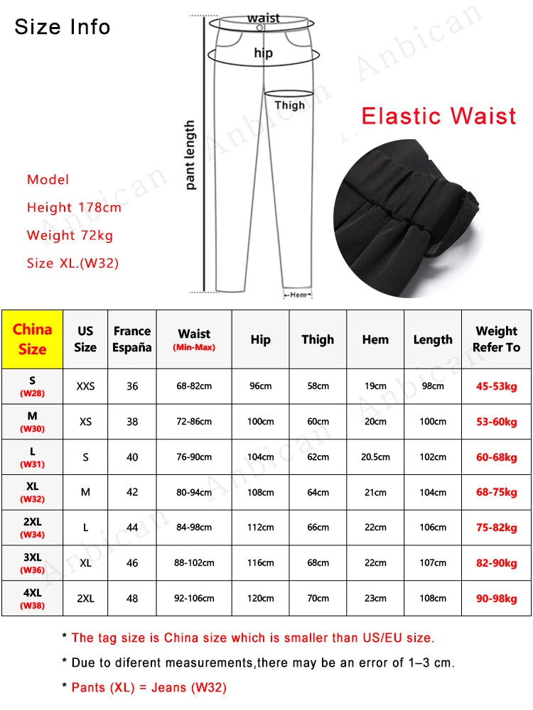 Spring Autumn Casual Pants Men Korean Fashion Stretched Polyester Loose Draped Slacks Straight Trousers Male Semi-Wide Suit Pant