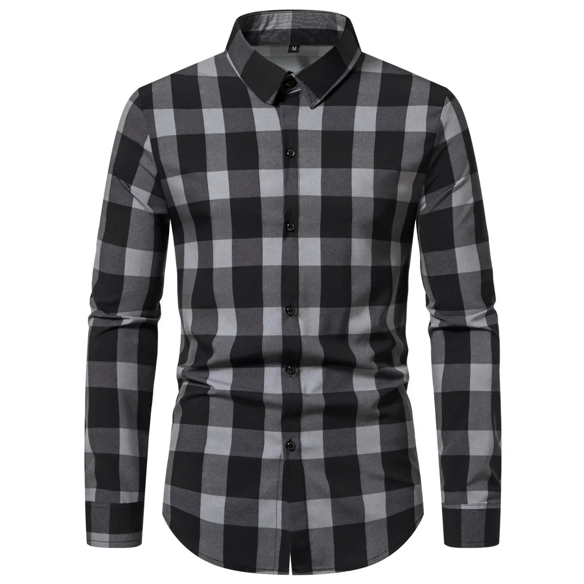 Men's New Spring and Summer Long Sleeve  Shirt Fashion Trend   Stripes Thin Casual Men Clothing  Men Shirts