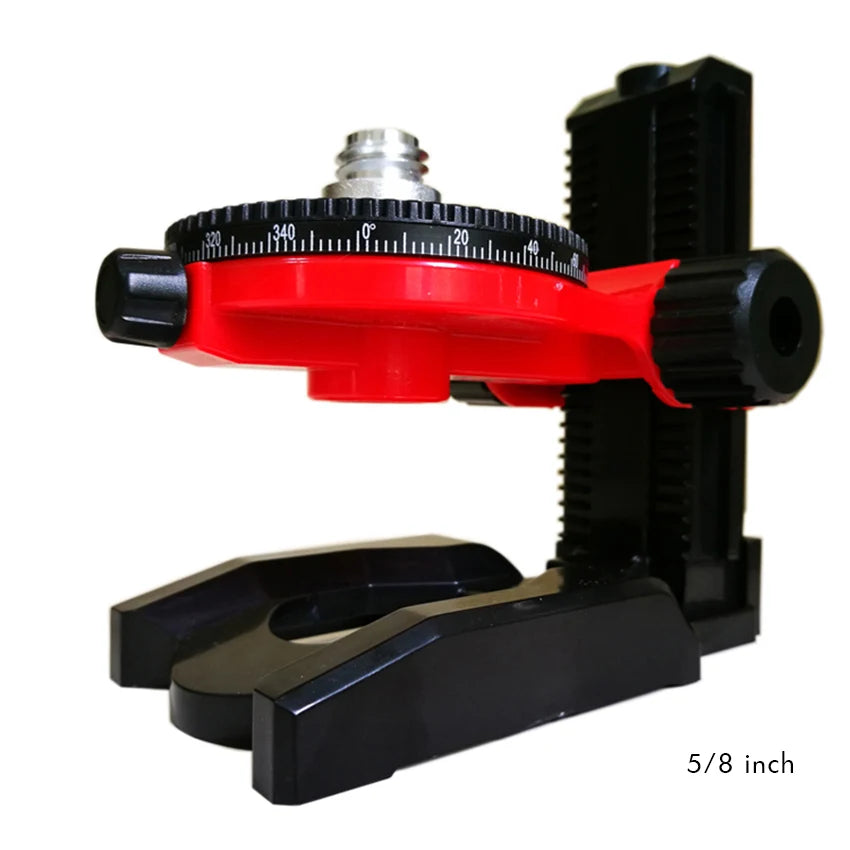 1/4" 5/8" Interface AdjustableScale StandL-shape Multi-functional Leveling Bracket BaseLaser LevelsMagnetic HangerRack