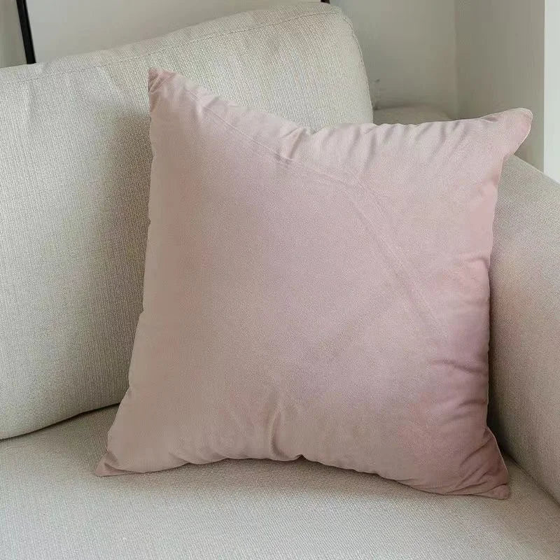 Ins Wind Tulip Pillow Living Room Sofa Pillow Bedhead Waist Pillow Pink Cute Pumpkin Home Cushion Atmosphere Decoration