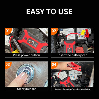 Démarreur de saut de voiture Portable, batterie externe 99800mAh, chargeur de démarrage d'urgence 600A 12V pour batterie Booster de voiture, dispositif de démarrage rapide