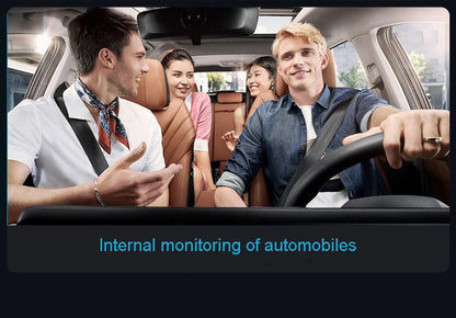 Caméra de tableau de bord cachée à 4 canaux, avec application 4K HD, Vision nocturne, moniteur de stationnement 24/7, capteur G, enregistrement en boucle, détection de mouvement, boîte noire WDR